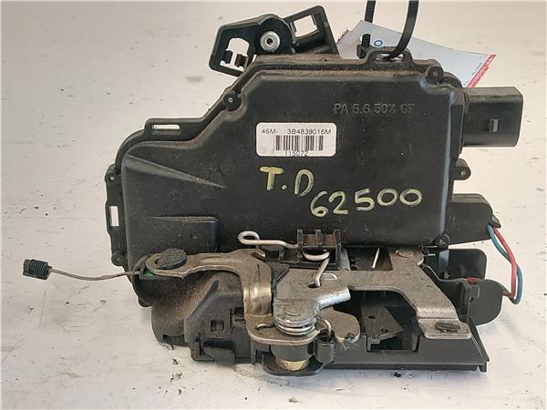 CERRADURA TRA DCHA Seat leon (1m1)(11.1999->) 1.6 16 V BCB 3B4839016M AMARILLO