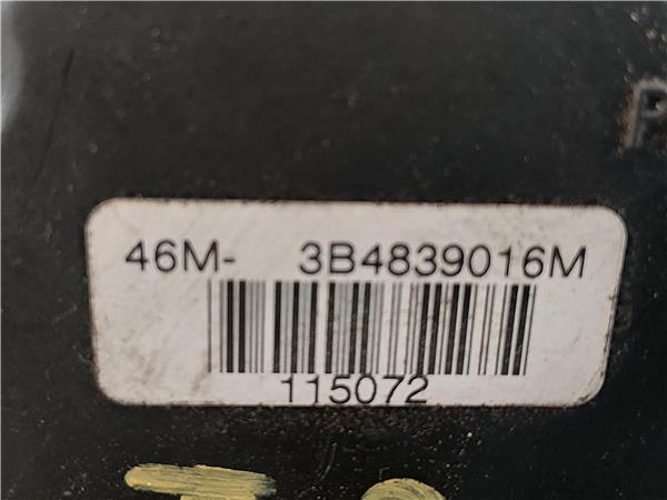 CERRADURA TRA DCHA Seat leon (1m1)(11.1999->) 1.6 16 V BCB 3B4839016M AMARILLO - Imagen 3