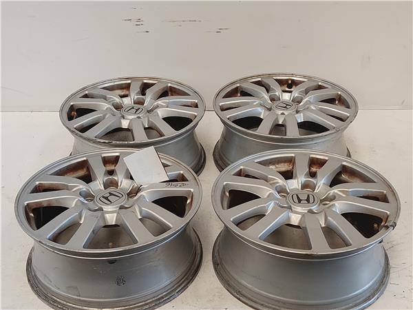 CONJUNTO DE 4 LLANTAS ALUMINIO Honda accord ix 2.0 i R20A3 6.5JX16-H2 50 65JX16H250 NEGRO - Imagen 2