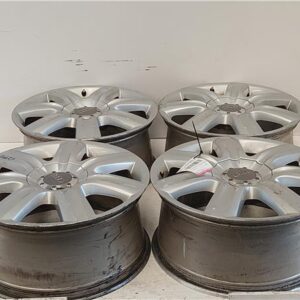 CONJUNTO DE 4 LLANTAS ALUMINIO Audi q7 (4l)(07.2006->) 3.0 TDI [3,0 Ltr. - 171 kW V6 24V TDI] BUG E-8.5JX19-H2 E85JX19H2 NEGRO