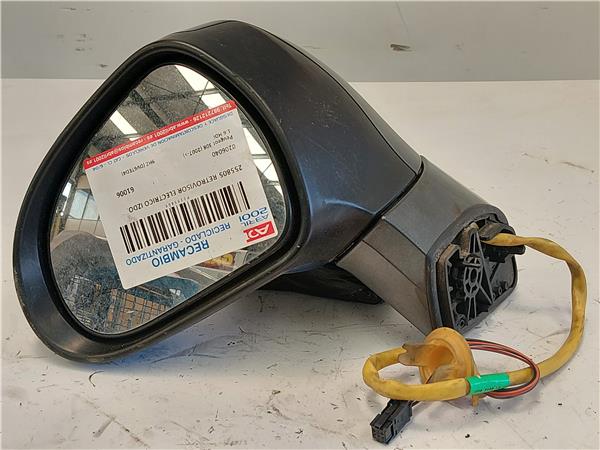 RETROVISOR ELECTRICO IZDO. Peugeot 308 (2007->) 1.6 HDi 9HZ (DV6TED4) 9HZ(DV6TED4) 0206040 206040 GRIS Espejo Izquierdo