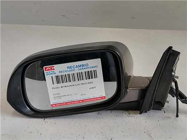 RETROVISOR ELECTRICO IZDO. Honda accord viii (cl_, cm_) 2.2 i-CTDi N22A1 010142 10142 GRIS Espejo Izquierdo