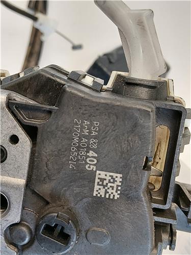 CERRADURA DEL DCHA Citroen berlingo furgón (2008->) 1.6 HDi 90 9HX (DV6ATED4) 9HX(DV6ATED4) A01851 NEGRO - Imagen 4