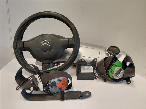 KIT AIRBAG Citroen berlingo furgón (2008->) 1.6 HDi 90 9HX (DV6ATED4) 9HX(DV6ATED4) NEGRO