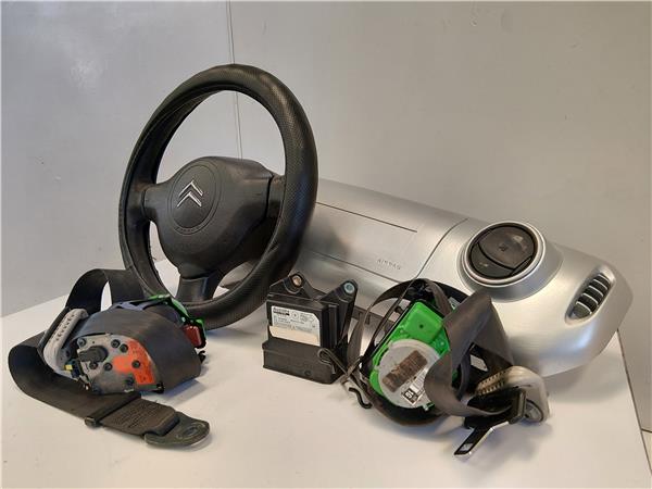 KIT AIRBAG Citroen berlingo furgón (2008->) 1.6 HDi 90 9HX (DV6ATED4) 9HX(DV6ATED4) NEGRO - Imagen 2