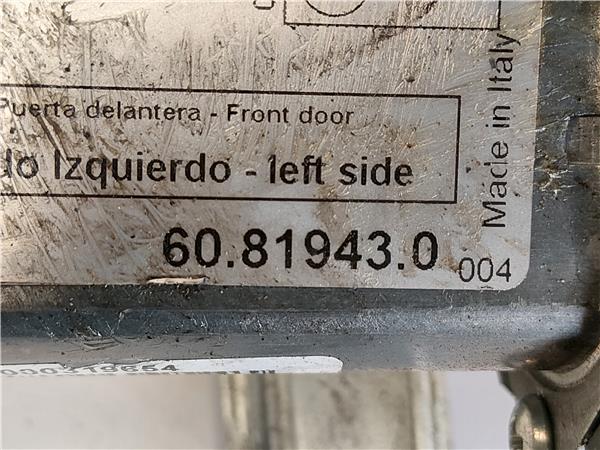 MECANISMO ELEVALUNAS DEL. IZDO. Peugeot 607 (s1)(12.2000->12.2004) 2.2 HDI 4HX (DW12TED4/FAP) 4HX(DW12TED4FAP) 60819430 GRIS Delanteras delanteros Izquierdas izquierdos motor 20LM03 - Imagen 3