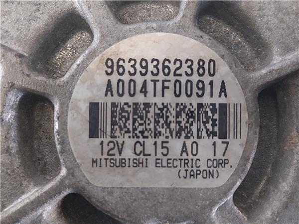 ALTERNADOR Peugeot 406 berlina (s1/s2)(08.1995->) 2.0 HDI 90 RHY (DW10TD) RHY(DW10TD) A004TF0091A VERDE generador - Imagen 3