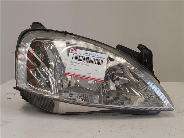 FARO DEL. DCHO Opel corsa c (2000->) 1.2 Z 12 XE Z12XE 13115007 GRANATE Bombillas delanteras Delanteros Derechas Derechos Lámparas luces Luz piloto Pilotos