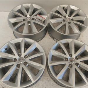 CONJUNTO DE 4 LLANTAS ALUMINIO Seat toledo (kg3)(07.2012->) 1.2 Reference [1,2 Ltr. - 77 kW TSI] CBZ - #Prov# CBZPROV 7JX16H2 GRIS NTD