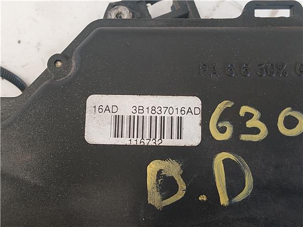 CERRADURA DEL DCHA Seat toledo (1m2)(03.1999->) 1.9 TDI ARL 3B1837016AD GRIS - Imagen 4