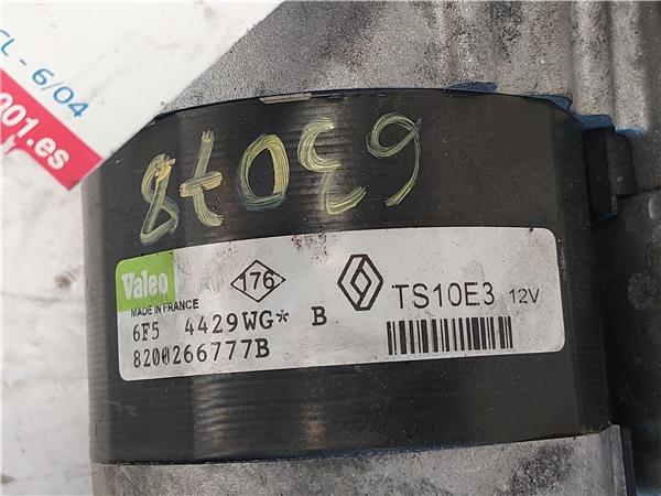 MOTOR ARRANQUE Renault megane ii sedán (lm0/1_) 1.6 K4M 760 K4M760 TS10E3 NEGRO de - Imagen 3