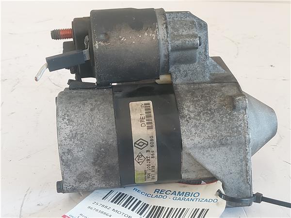 MOTOR ARRANQUE Renault clio i fase i / ii (b/c57)(01.1991->) 1.2 (5/357Y, 5/357K) D7F 730 D7F730 867838864 BLANCO de
