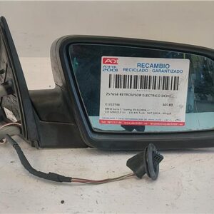 RETROVISOR ELECTRICO DCHO. BMW serie 5 touring (e61)(2004->) 2.0 520d [2,0 Ltr. - 130 kW Turbodiesel CAT] N47 D20 A - #Prov# N47D20APROV E1010748 AZUL    Derecho Espejo