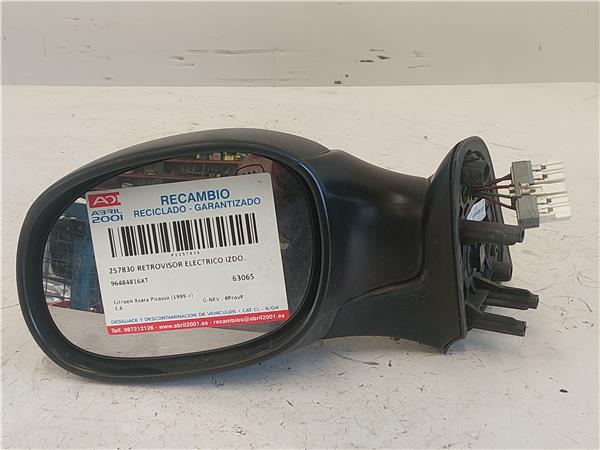 RETROVISOR ELECTRICO IZDO. Citroen xsara picasso (1999->) 1.6 G-NFV - #Prov# GNFVPROV 96484816XT AZUL Espejo Izquierdo