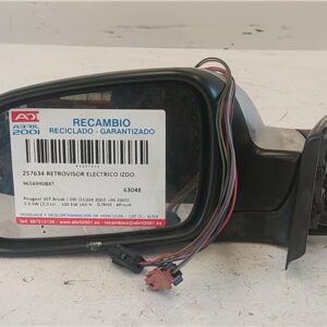 RETROVISOR ELECTRICO IZDO. Peugeot 307 break / sw (s1)(04.2002->06.2005) 2.0 SW [2,0 Ltr. - 100 kW 16V HDi FAP] D/RHR - #Prov# DRHRPROV 96569908XT GRIS    Espejo Izquierdo