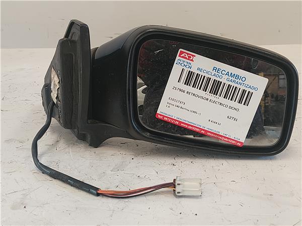 RETROVISOR ELECTRICO DCHO. Volvo s40 berlina (1995->) 1.6 B 4164 S2 B4164S2 E10117373 AZUL Derecho Espejo