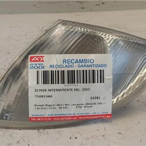 INTERMITENTE DEL. IZDO. Renault megane i berl./ berl. con portón (ba0)(08.1995->) 1.6e Alize [1,6 Ltr. - 66 kW] K7M - #Prov# K7MPROV 7700831466 GRANATE    Delanteras delanteros Izquierdas izquierdos pilotos