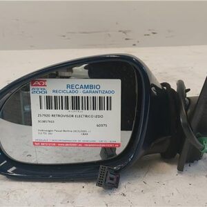 RETROVISOR ELECTRICO IZDO. Volkswagen passat berlina (3c2)(2005->) 2.0 TDI 16V CBAB 3C0857933 AZUL    Espejo Izquierdo KXX