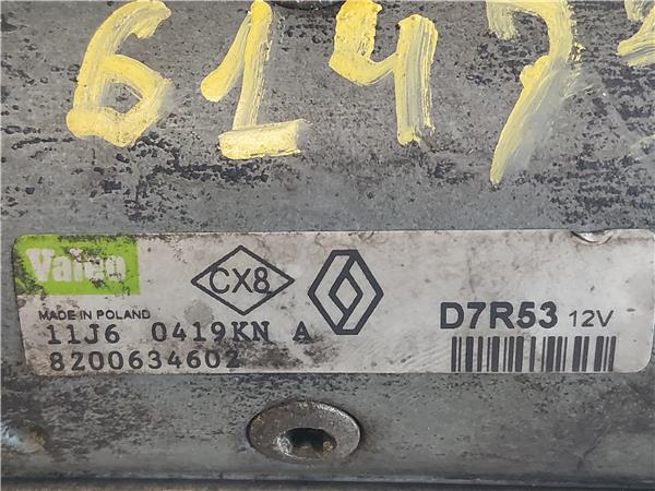MOTOR ARRANQUE Renault master (xdo) 2.5D dCi 99cv G9U 750 G9U750 D7R53 BLANCO de PK6379 - Imagen 3
