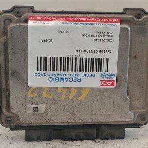 CENTRALITA Renault master (xdo) 2.5D dCi 99cv G9U 750 G9U750 0281011940 281011940 BLANCO    uce PK6379