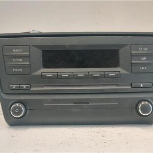 RADIO / CD Skoda octavia combi (5e5)(12.2016->) 1.6 Active [1,6 Ltr. - 85 kW TDI DPF] CLH - #Prov# CLHPROV 5E0035875 VERDE    sistema audio MWW