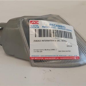 INTERMITENTE DEL. DCHO Citroen xantia berlina (1998->) 2.0 HDI 109 RHZ (DW10ATED) RHZ(DW10ATED) GRIS Delanteras delanteros Derechas derechos pilotos