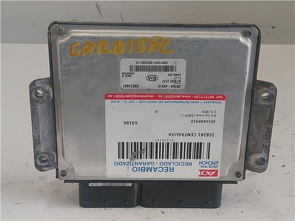 CENTRALITA Kia carnival (2007->) 2.9 CRDi J3 391044X910 uce