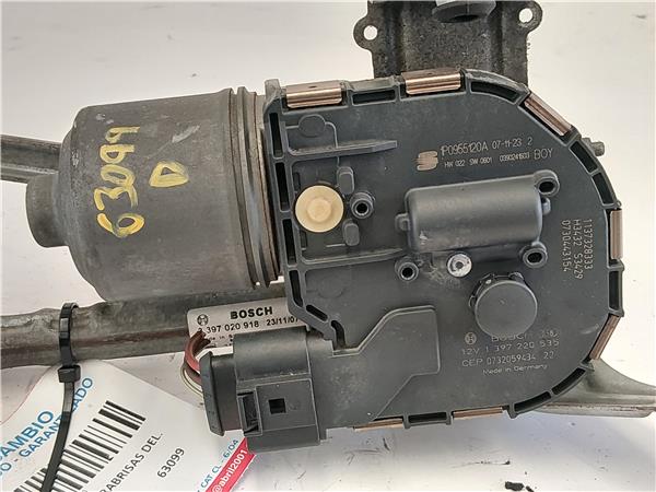 MOTOR LIMPIAPARABRISAS DEL. Seat leon (1p1)(05.2005->) 1.9 TDI BKC 1397220535 GRIS Delanteras delanteros - Imagen 2