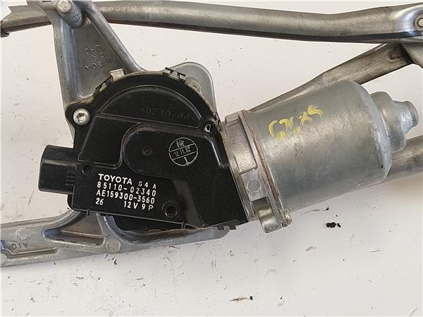MOTOR LIMPIAPARABRISAS DEL. Toyota auris (e15)(10.2006->) 2.0 D-4D 1AD-FTV 1ADFTV 85110-02340 8511002340 BLANCO Delanteras delanteros - Imagen 2