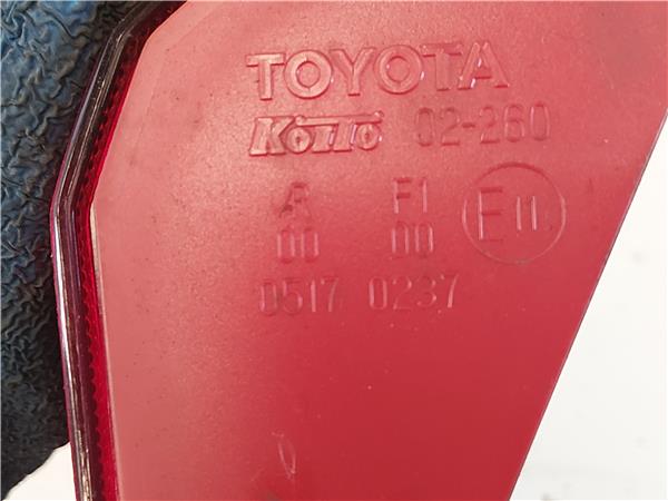 PILOTO INTERIOR DCHO. Toyota auris (e15)(10.2006->) 2.0 D-4D 1AD-FTV 1ADFTV E110237 BLANCO Derechas derechos - Imagen 3