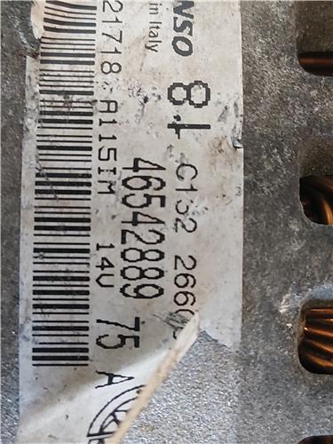 ALTERNADOR Fiat ii punto (188) berlina (1999->) 1.2 Natural Power 188 A4.000 188A4000 46542889 AZUL generador - Imagen 3