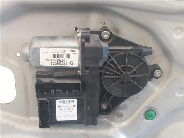 MECANISMO ELEVALUNAS DEL. DCHO. Volkswagen touran (1t1)(02.2003->) 2.0 TDI AZV 1T0959702 AZUL Delanteras delanteros Derechas derechos motor GNE - Imagen 2