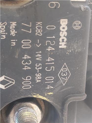 ALTERNADOR Renault clio ii fase i (b/cb0)(1998->) 1.4 16V (B/CB0P) K4J 710 K4J710 0124415014 124415014 NEGRO generador - Imagen 3