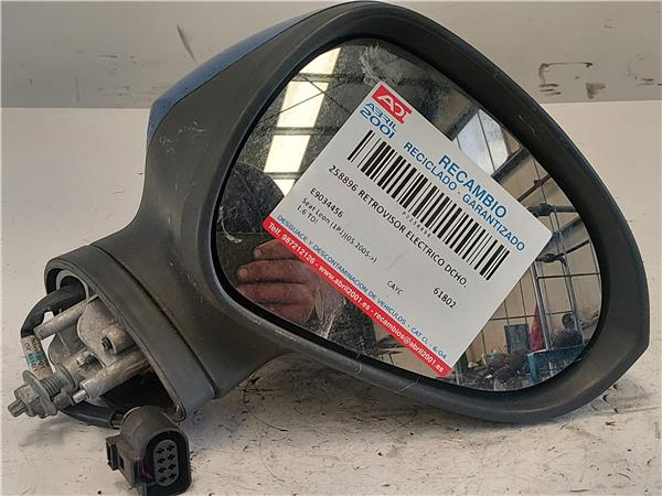 RETROVISOR ELECTRICO DCHO. Seat leon (1p1)(05.2005->) 1.6 TDI CAYC E9034456 AZUL Derecho Espejo LHW