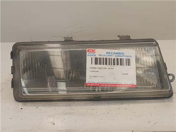 FARO DEL. DCHO Seat toledo (1l)(09.1991->) 2.0 i 2E 1L0941006 BLANCO Bombillas delanteras Delanteros Derechas Derechos Lámparas luces Luz piloto Pilotos