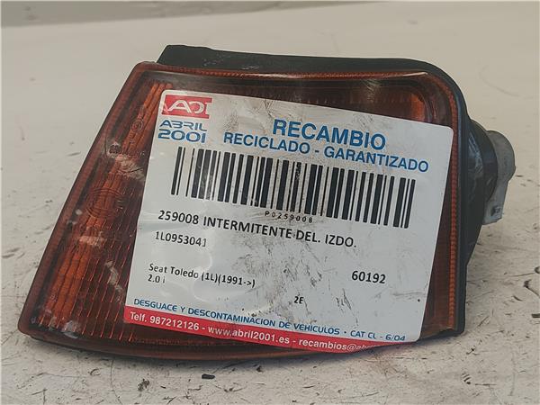 INTERMITENTE DEL. IZDO. Seat toledo (1l)(09.1991->) 2.0 i 2E 1L0953041 BLANCO Delanteras delanteros Izquierdas izquierdos pilotos