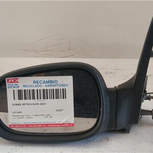 RETROVISOR IZDO. Renault clio i fase i / ii (b/c57)(01.1991->) 1.2  (5/357Y, 5/357K) D7F 730 D7F730 E201849 BLANCO    Espejo Izquierdo
