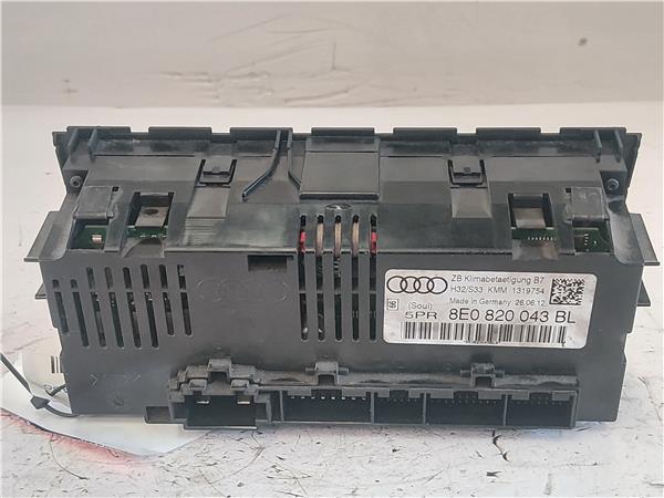 MANDOS CLIMATIZADOR Seat exeo berlina (3r2)(12.2008->) 2.0 TDI CAGA 8E0820043BL GRIS acondicionado aire calefaccion - Imagen 2