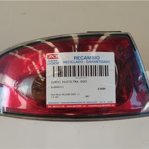 PILOTO TRA. IZDO. Seat ibiza (6l1)(04.2002->) 1.4 16V BBZ 6L6945111 GRIS Bombilla Faro Izquierdo Lámpara lateral Luz Trasero