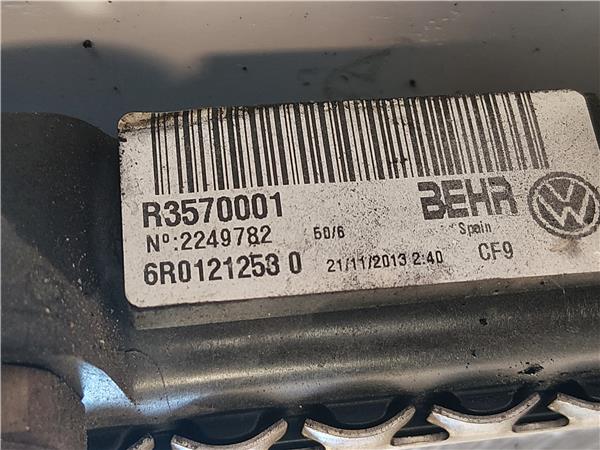 RADIADOR Seat ibiza berlina (6j5)(06.2008->) 1.2 (G) CGP - #Prov# (G)CGPPROV 6R01212530 BLANCO agua gasoil RADIADOR DE AGUA - Imagen 3