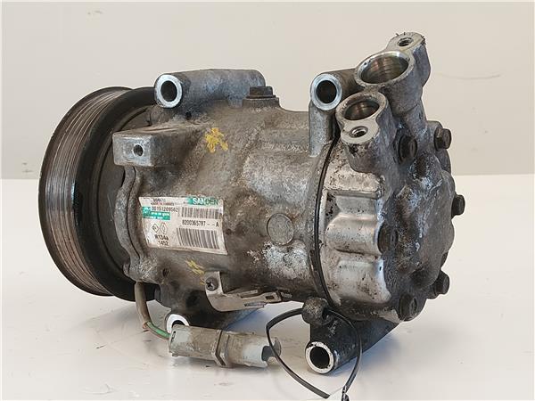 COMPRESOR AIRE ACOND. Nissan micra (k12e)(11.2002->) 1.5 dCi K9K 276 K9K276 8200365787A AZUL Acondicionado - Imagen 2
