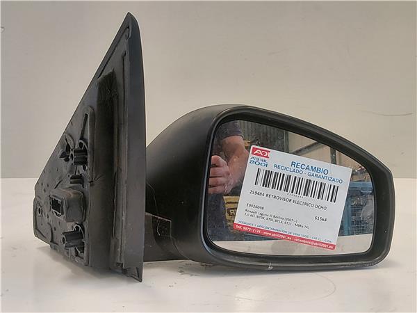 RETROVISOR ELECTRICO DCHO. Renault laguna iii berlina (2007->) 2.0 dCi (BT0K, BT0J, BT1A, BT1D) M9Ra 742 M9RA742 E9026098 GRIS Derecho Espejo PK4007