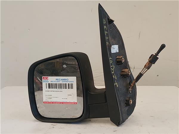 RETROVISOR IZDO. Fiat iii fiorino (225)(2008->) 1.3 D Multijet 199 A9.000 199A9000 E24-020004 E24020004 GRIS Espejo Izquierdo