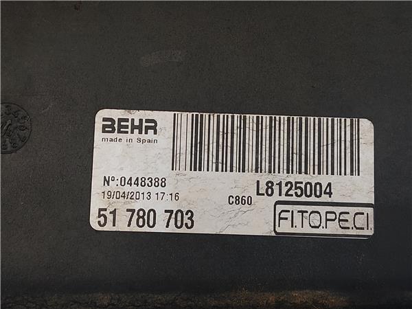 ELECTROVENTILADOR Fiat iii fiorino (225)(2008->) 1.3 D Multijet 199 A9.000 199A9000 51780703 GRIS - Imagen 3