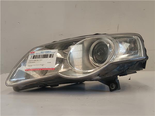 FARO DEL. IZDO. Volkswagen passat variant (3c5)(2005->) 2.0 TDI 16V BKP 3C0941005AA GRIS Bombillas Delanteras delanteros Izquierdas izquierdos Lámparas luces Luz Pilotos KDN