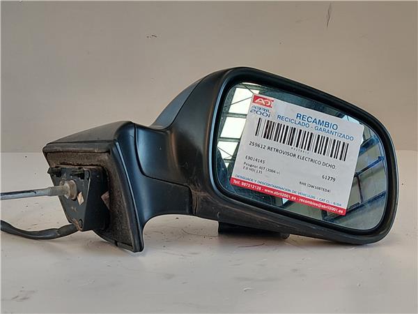 RETROVISOR ELECTRICO DCHO. Peugeot 407 (2004->) 2.0 HDi 135 RHR (DW10BTED4) RHR(DW10BTED4) E9014145 GRIS Derecho Espejo