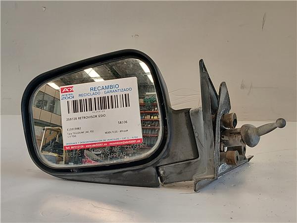 RETROVISOR IZDO. Tata telcoline (40_fd) 1.9 TDiC 483DLTC55 - #Prov# 483DLTC55PROV E11015482 BLANCO Espejo Izquierdo