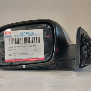 RETROVISOR ELECTRICO IZDO. Peugeot 307 berlina (s2)(06.2005->) 2.0 XSI [2,0 Ltr. - 100 kW 16V HDi FAP] RFN - #Prov# RFNPROV 96528307XT GRIS    Espejo Izquierdo