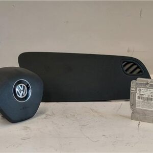 KIT AIRBAG Volkswagen polo v (6c1)(01.2014->) 1.0 Edition BMT [1,0 Ltr. - 55 kW] CHYB - #Prov# CHYBPROV BLANCO