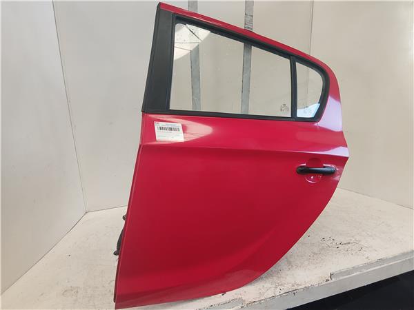 PUERTA TRA. IZDA. Hyundai i20 (pb)(2009->) 1.2 G4LA ROJO Izquierda izquierdas Trasera traseras - Imagen 2